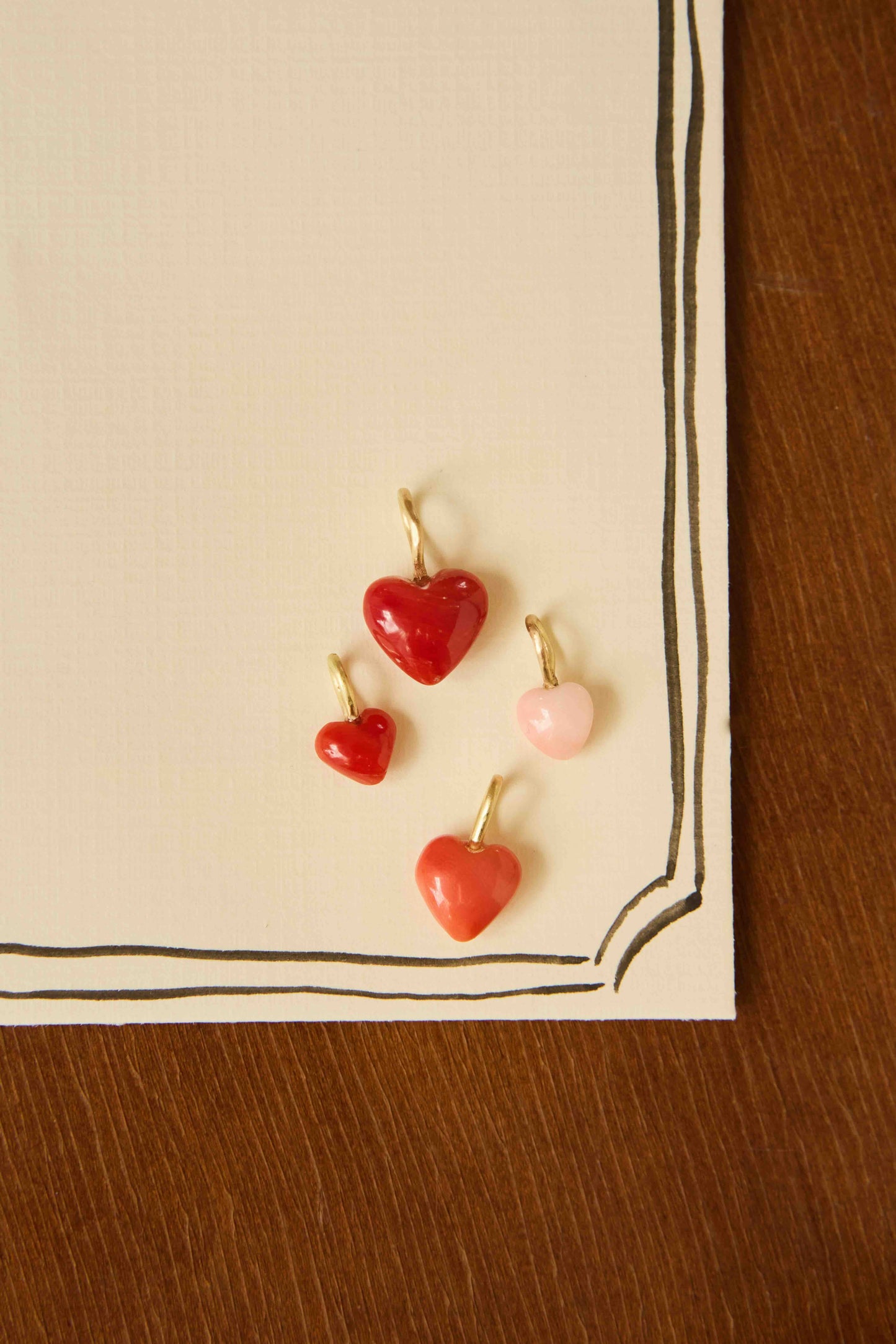 Amy Pink Heart Pendant