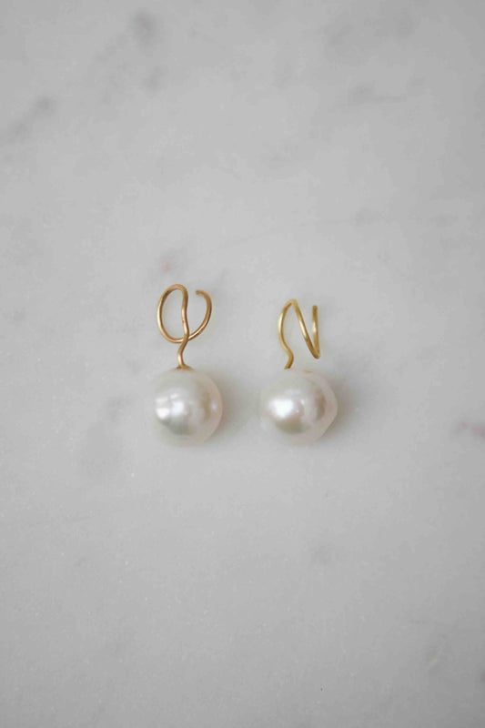 Agnete Swirl Earring