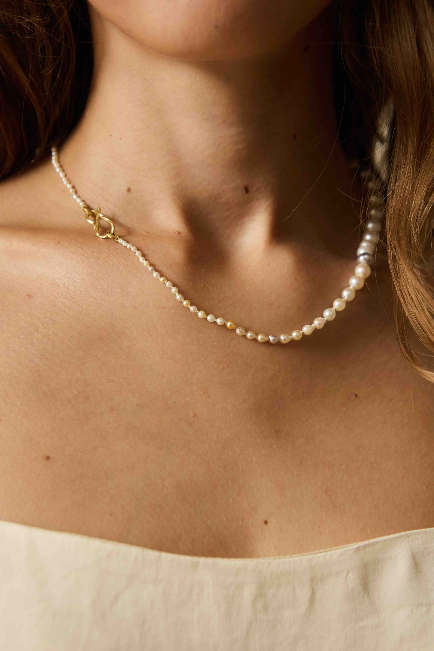 Alma Akoya Pearl Necklace