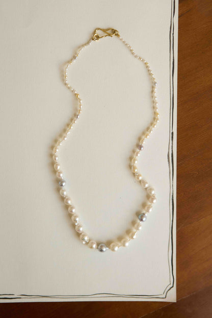 Alma Akoya Pearl Necklace
