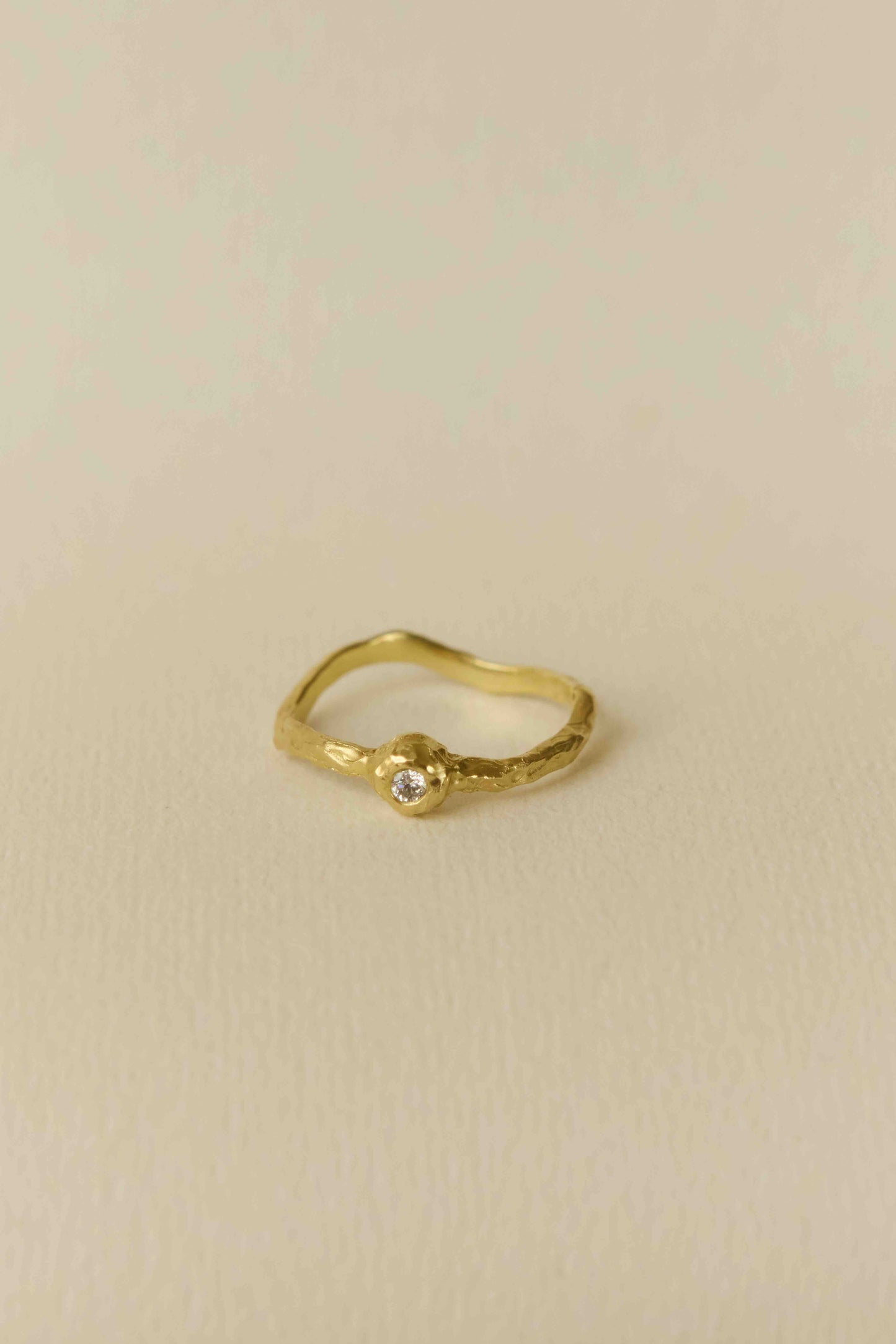 Andromeda White Diamond Ring