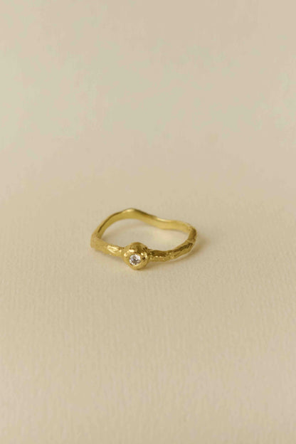 Andromeda White Diamond Ring