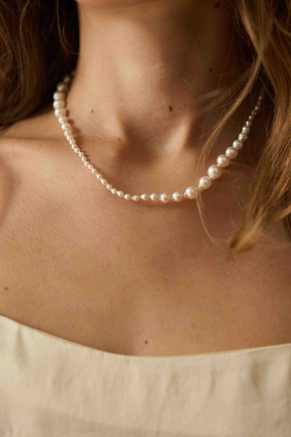 Barbara Akoya Pearl Necklace