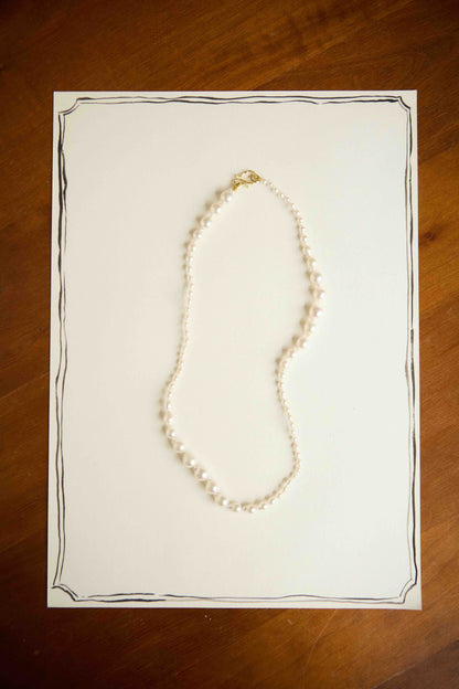 Barbara Akoya Pearl Necklace