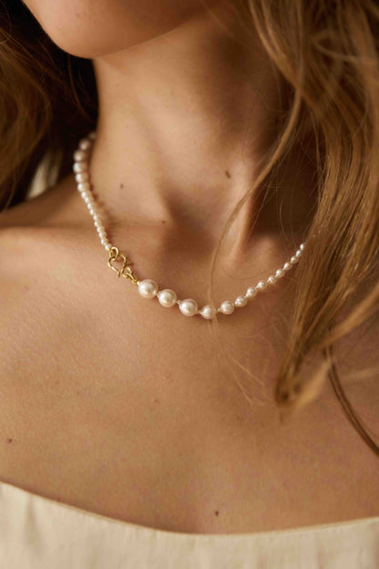 Barbara Akoya Pearl Necklace