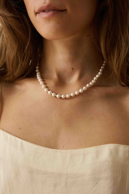 Betty Akoya Pearl Necklace
