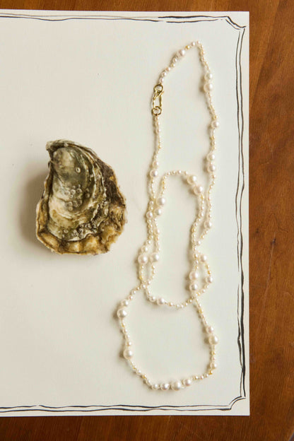 Ester Akoya Pearl Necklace