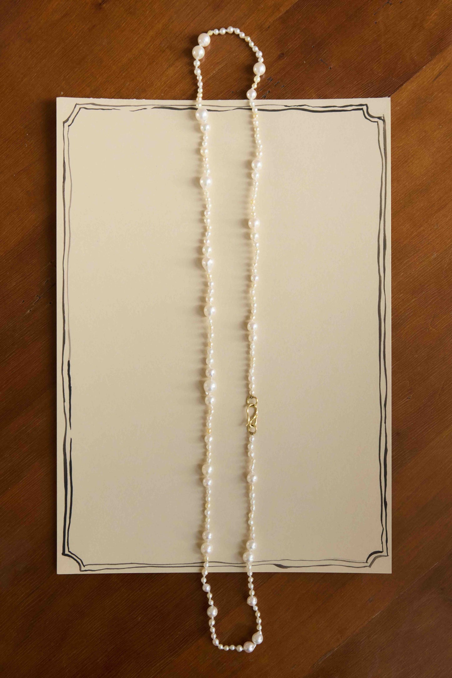 Ester Akoya Pearl Necklace