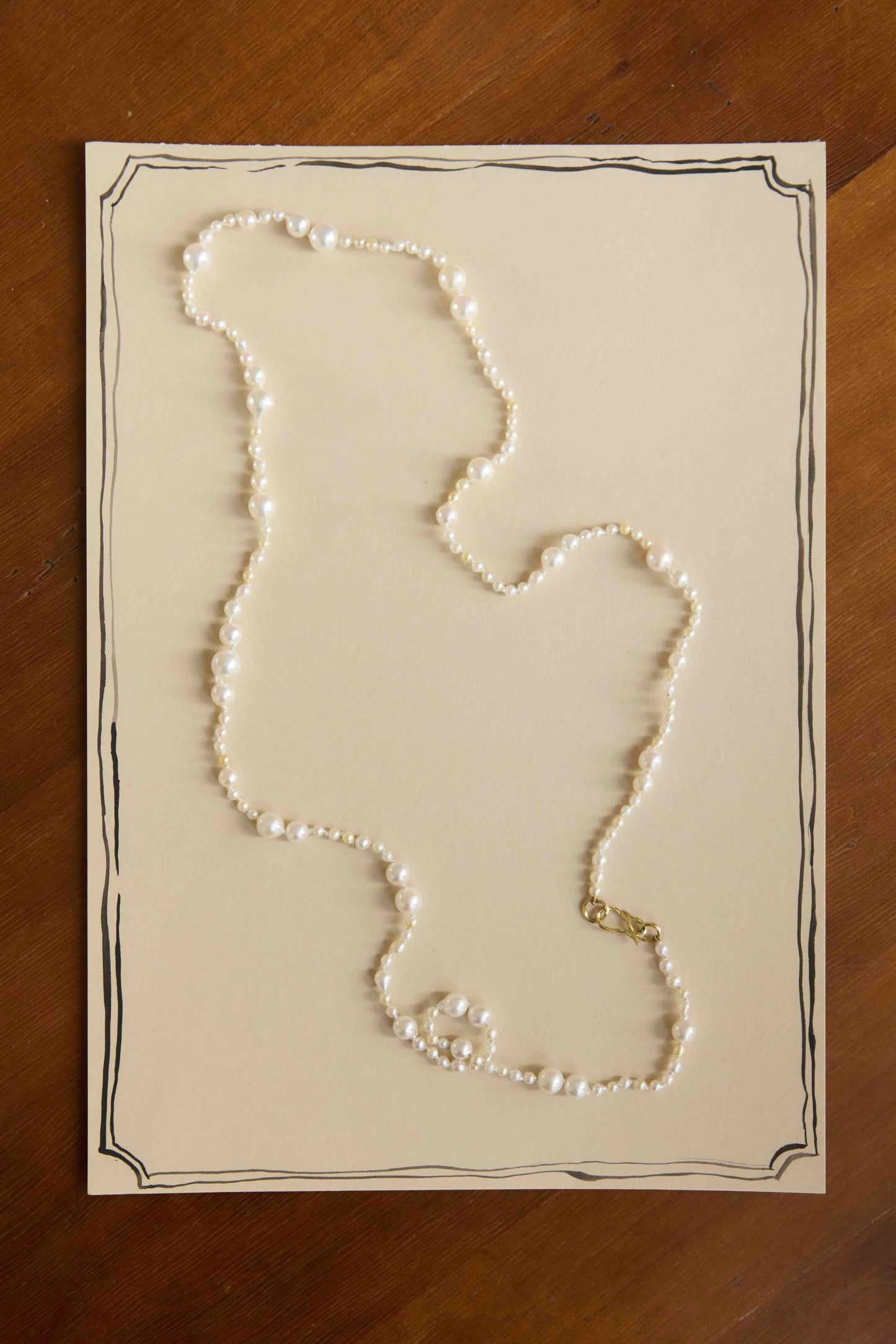 Ester Akoya Pearl Necklace