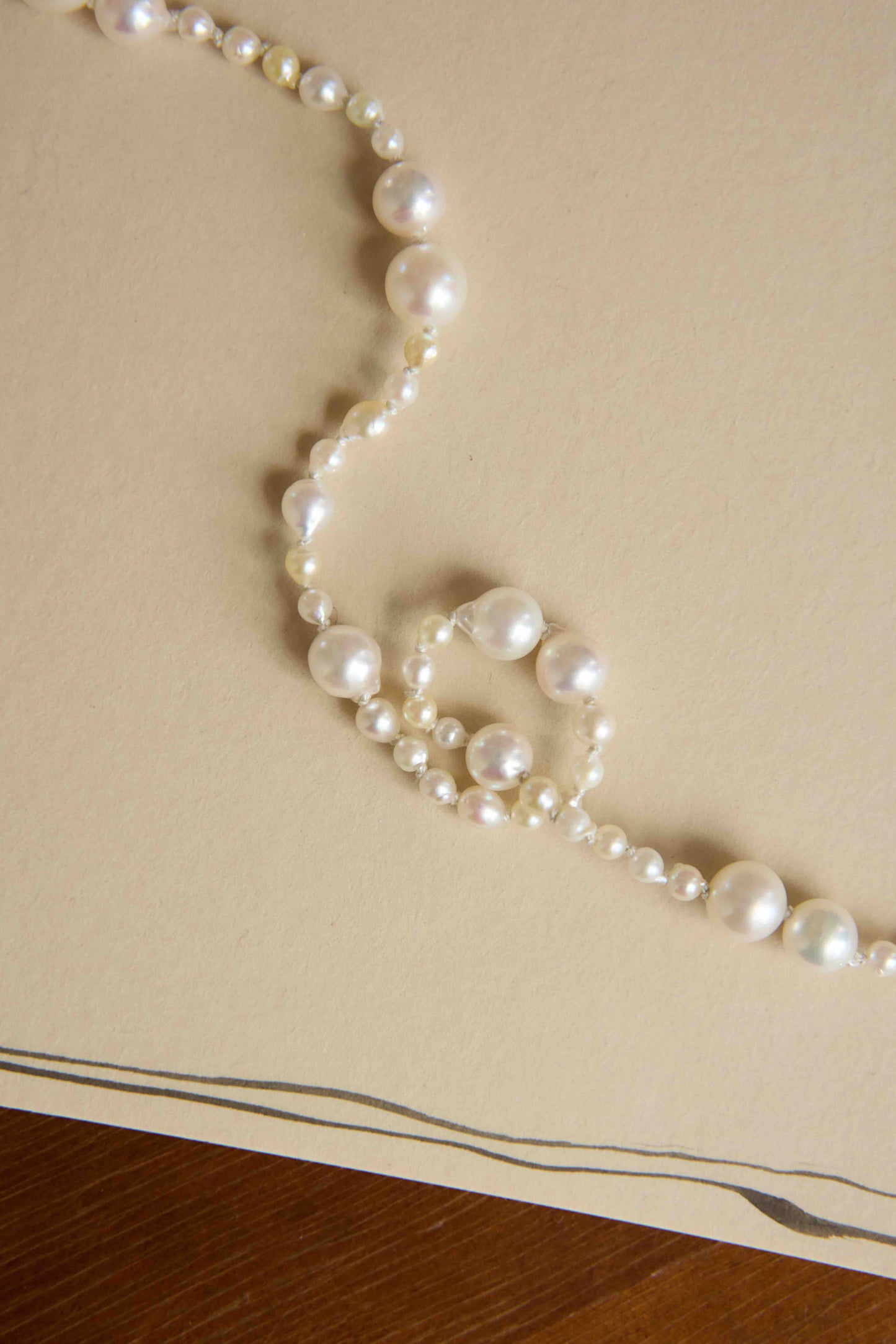 Ester Akoya Pearl Necklace