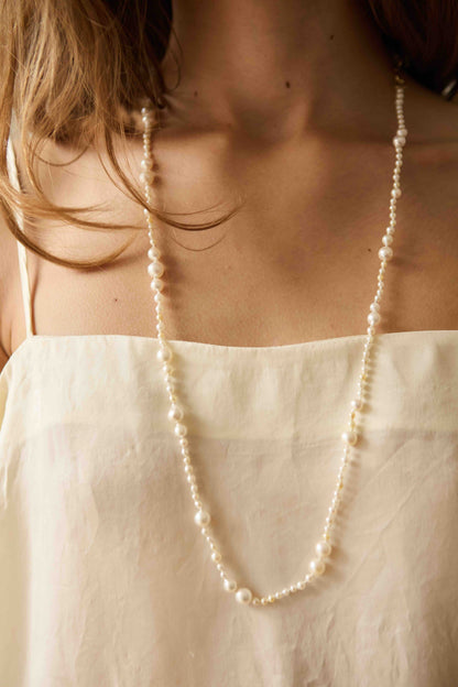 Ester Akoya Pearl Necklace
