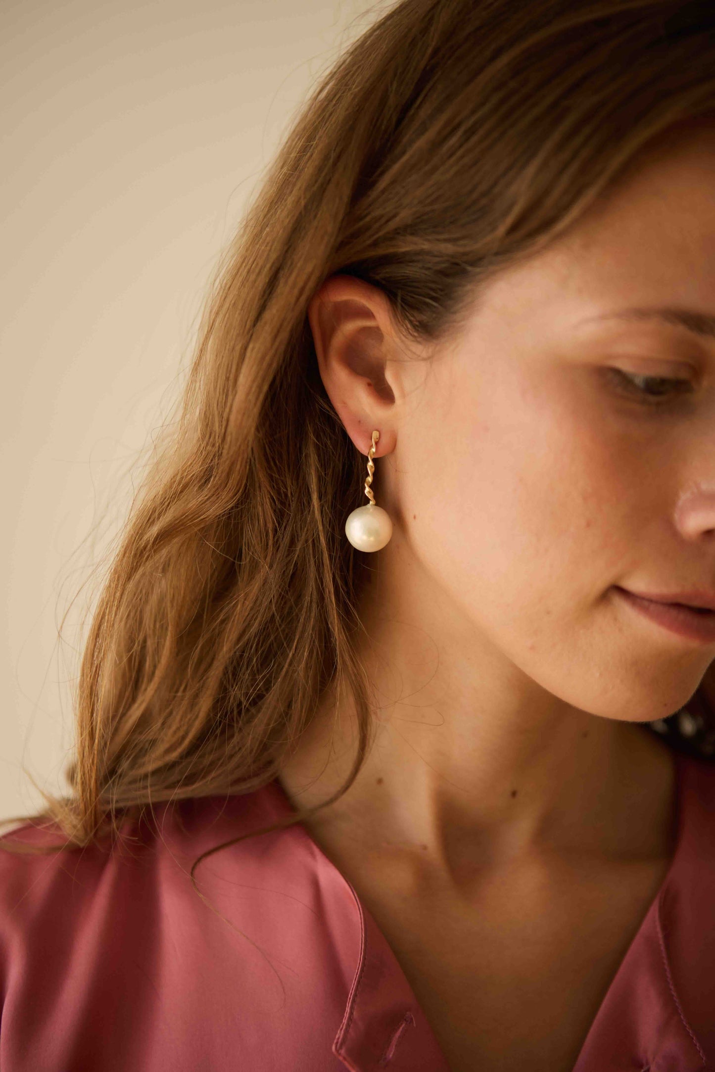 Greta Pearl Stud