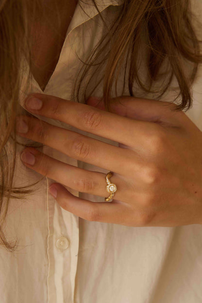Jupiter Diamond Ring