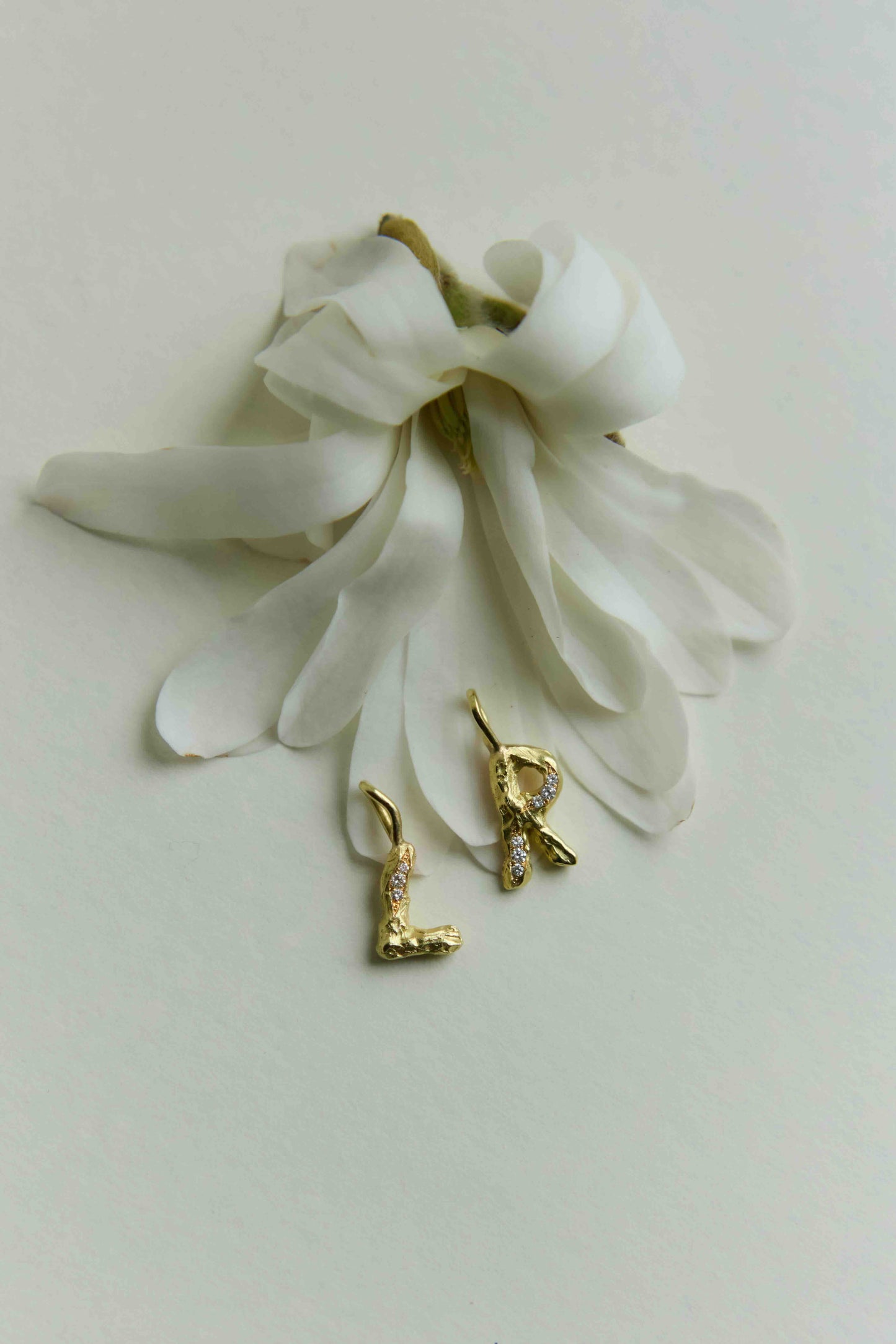 My Favorite Letter Gold Pendant