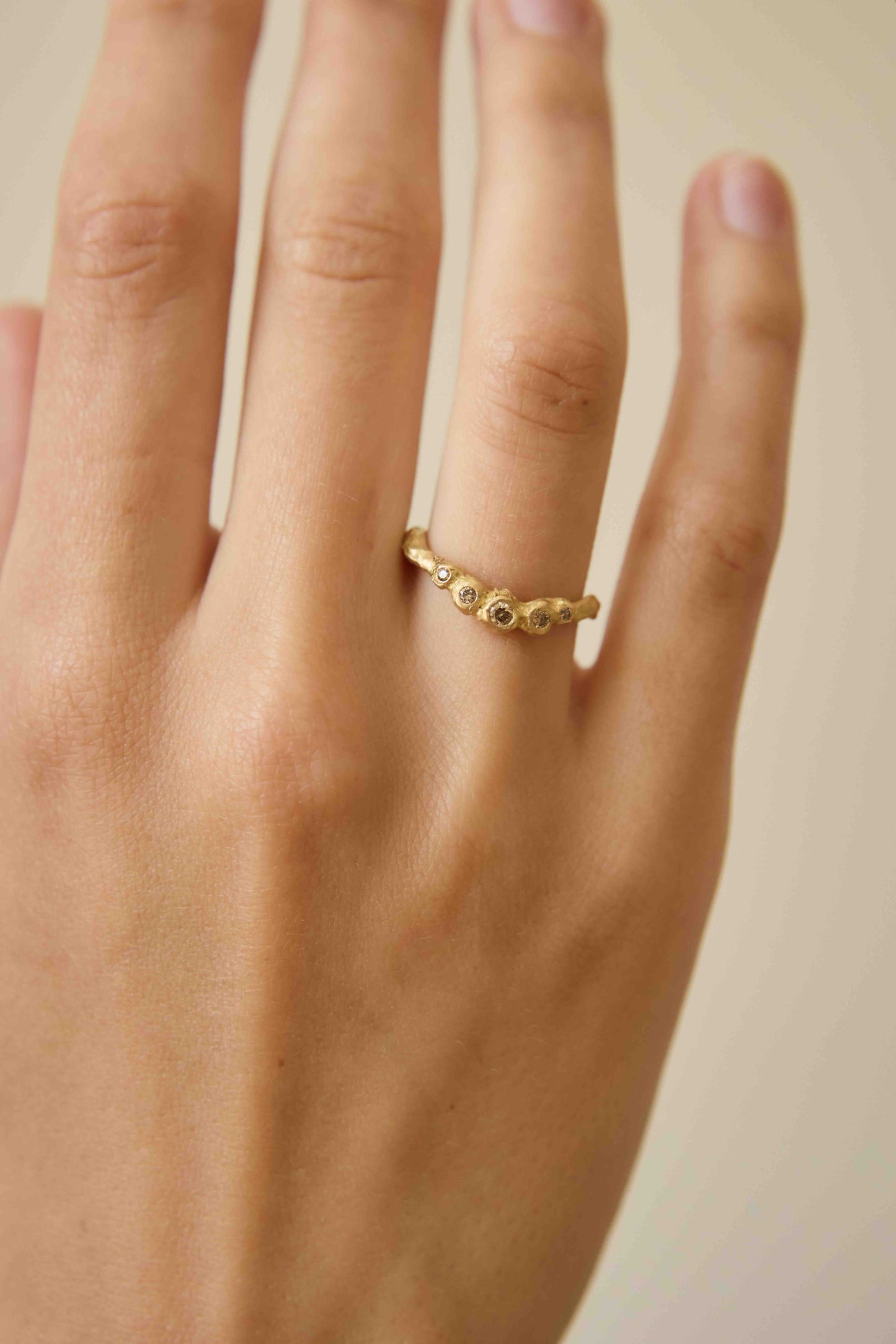 Lyra Brown Diamond Ring