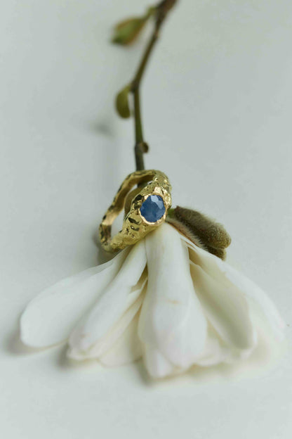 Mary Blue Sapphire Ring