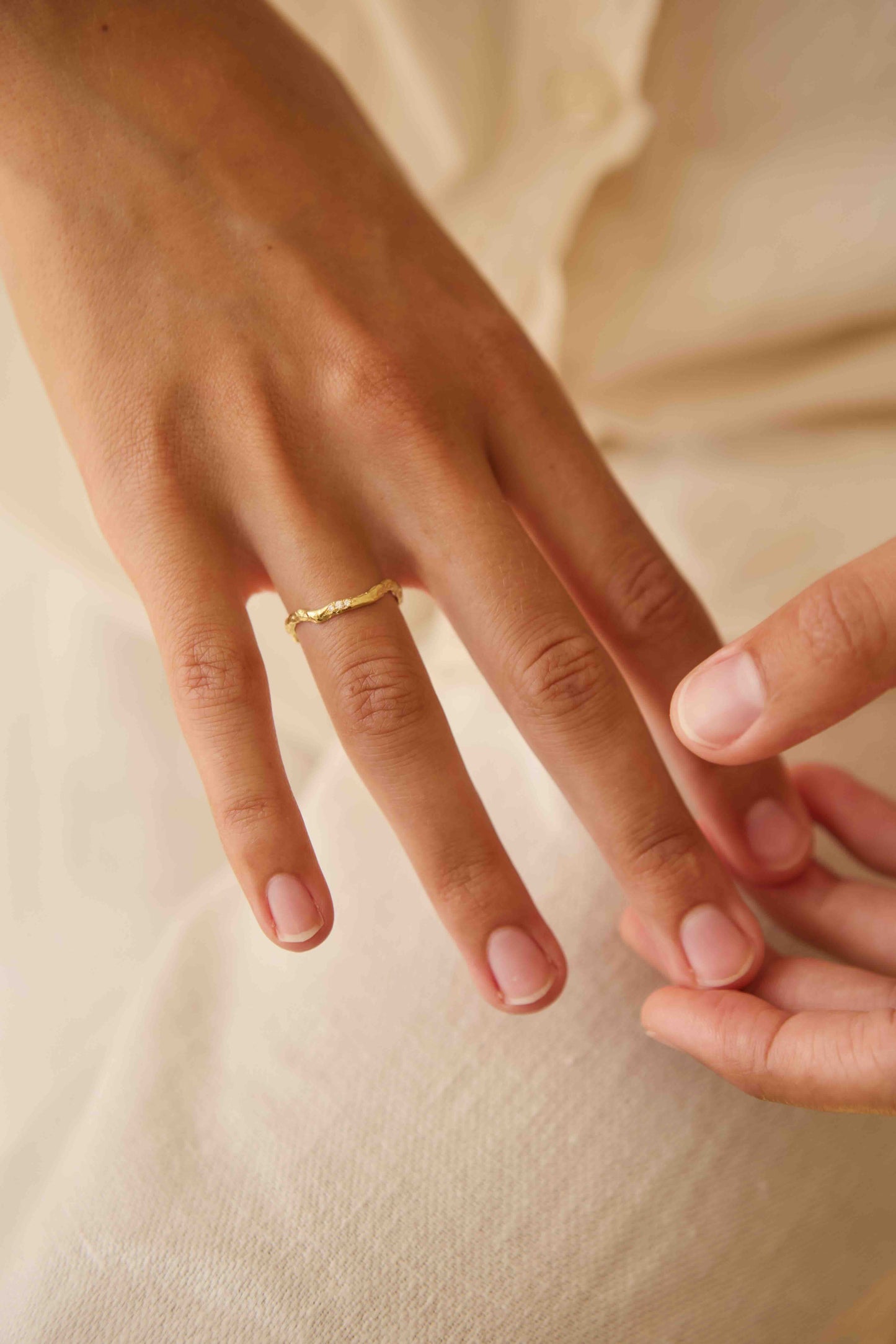 Petite Shooting Star Ring