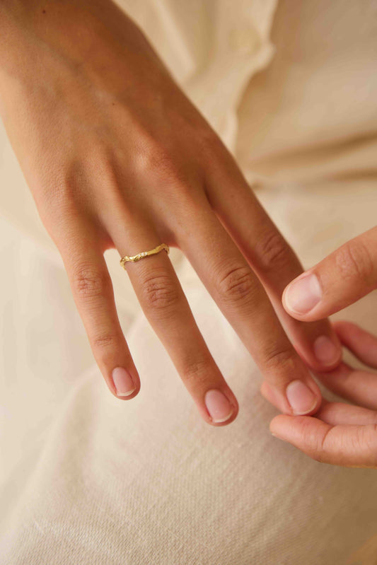 Petite Shooting Star Ring