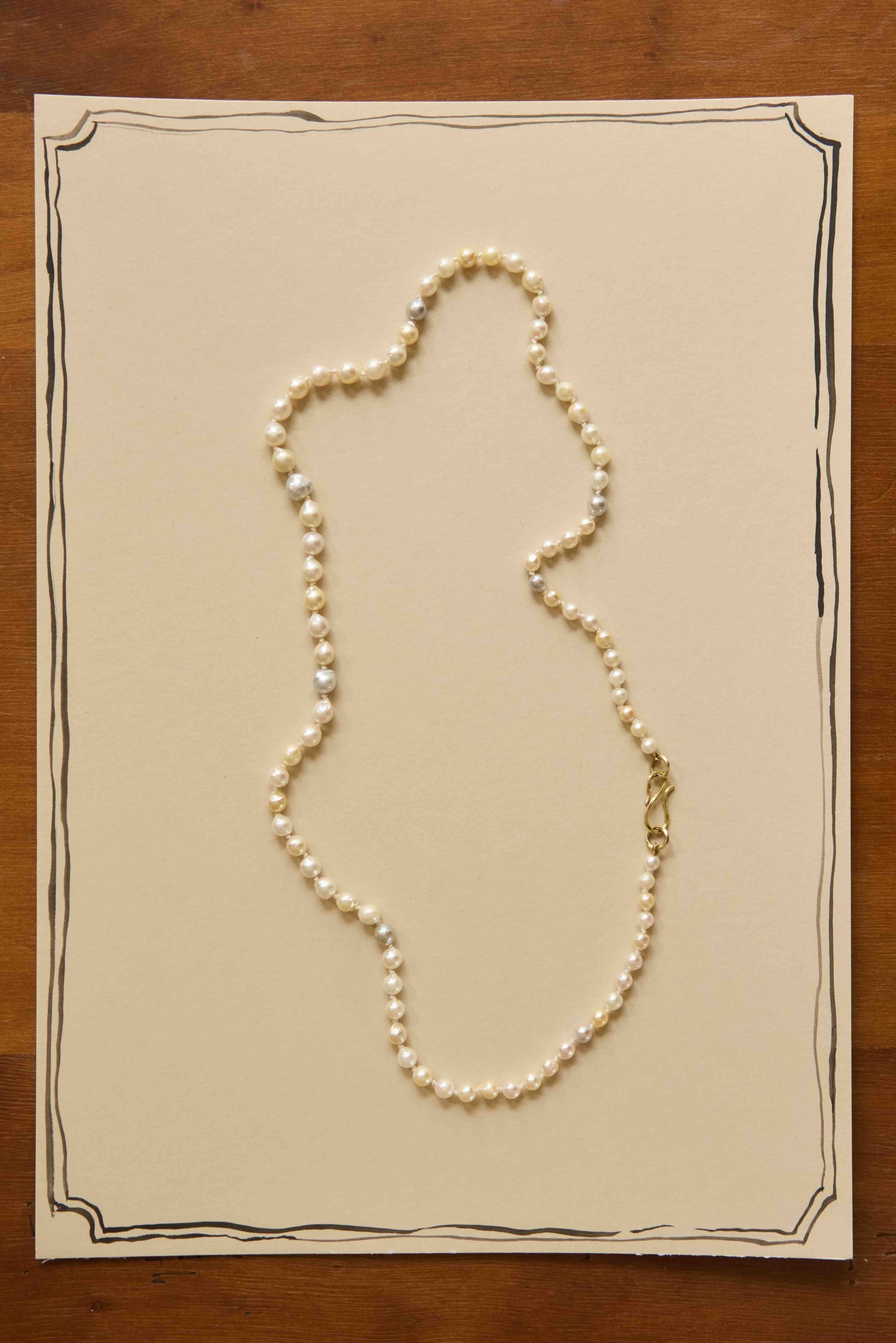 Akoya Betty Rainbow Pearl Necklace