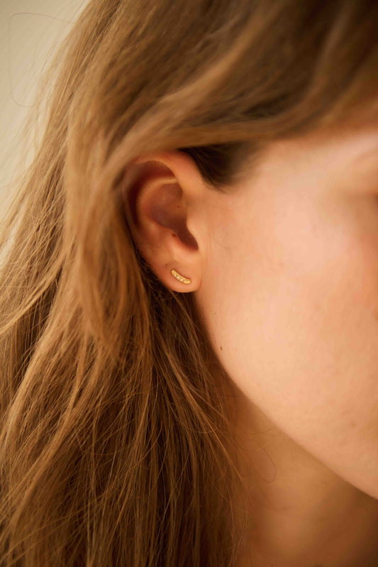 Shooting Star Diamond Stud