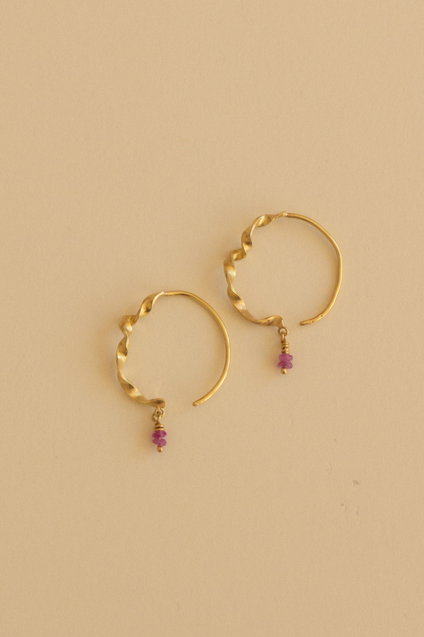 Grand Sea Hoop Pink