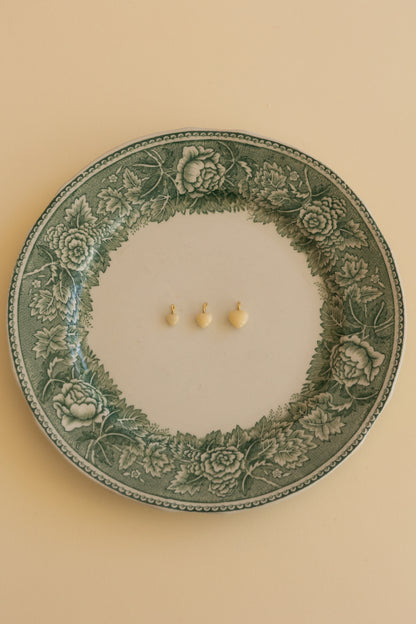 Amy Butter Yellow Jade Heart Pendant