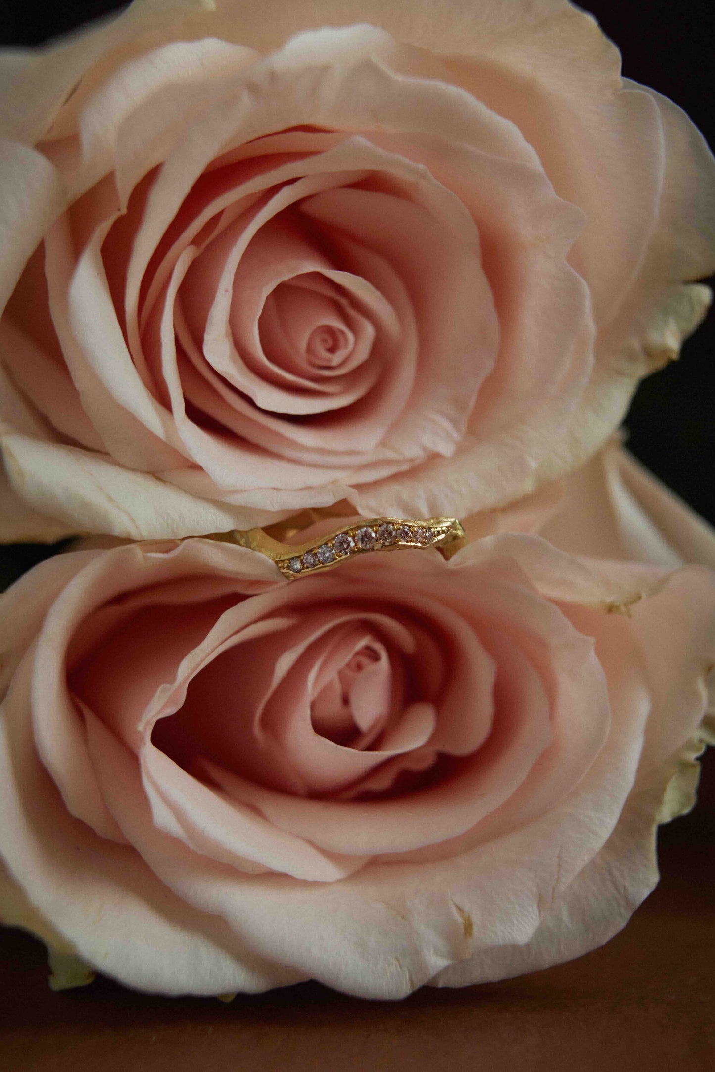 Pink Shooting Star Ring