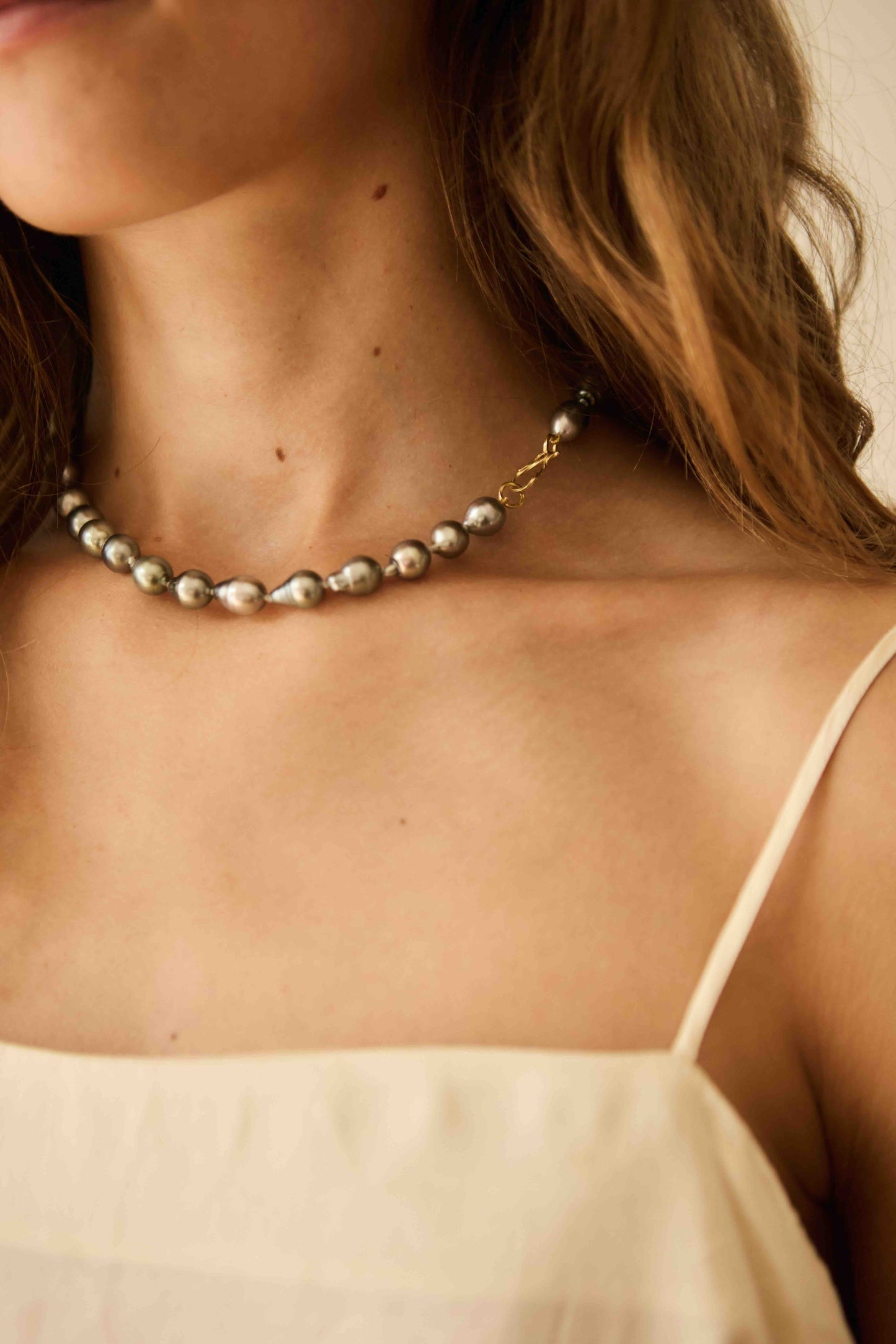 Sonja Tahiti Pearl Necklace